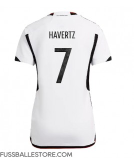 Günstige Deutschland Kai Havertz #7 Heimtrikot Damen WM 2022 Kurzarm